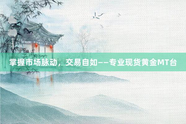 掌握市场脉动，交易自如——专业现货黄金MT台